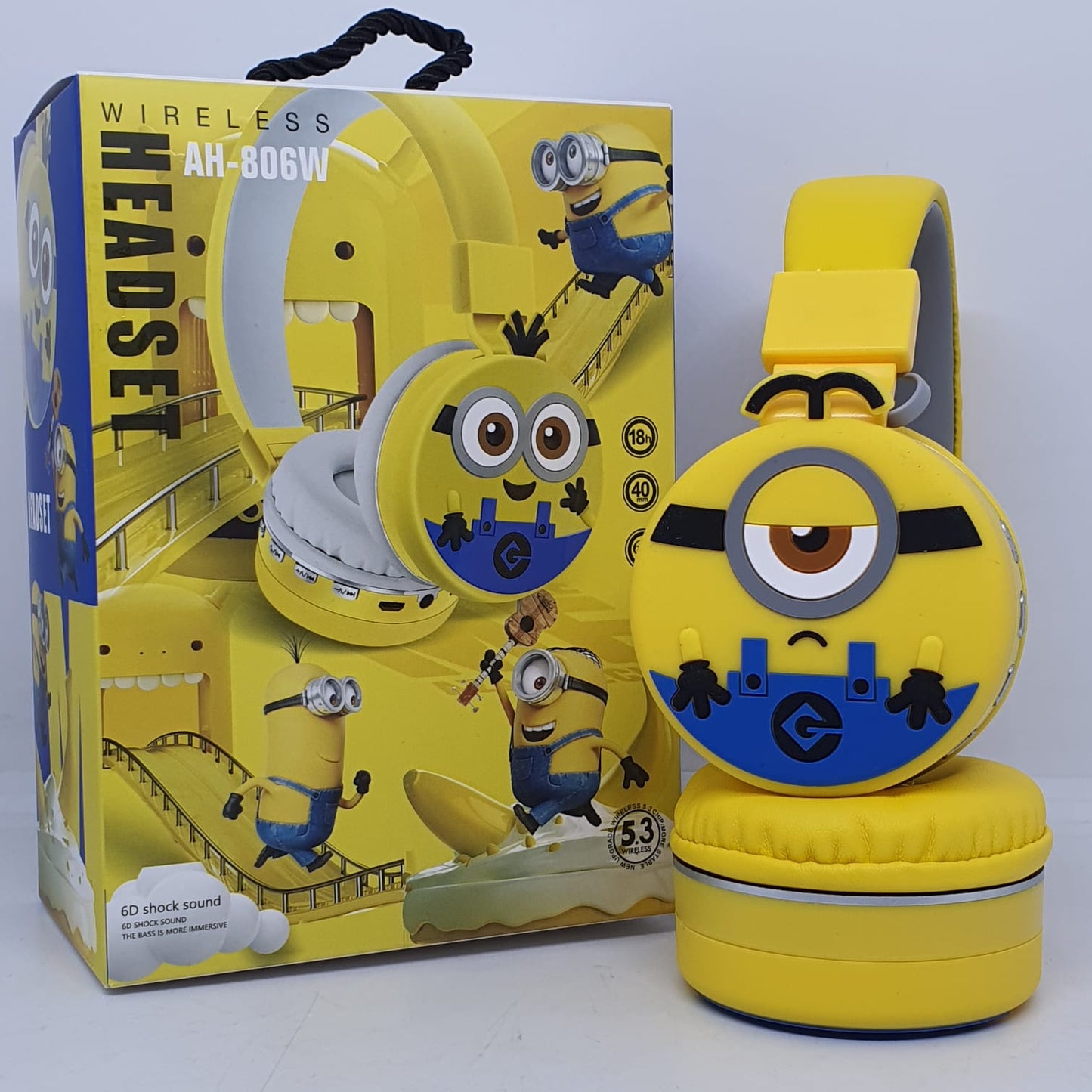 DIADEMA INALAMBRICA INFANTIL MINIONS